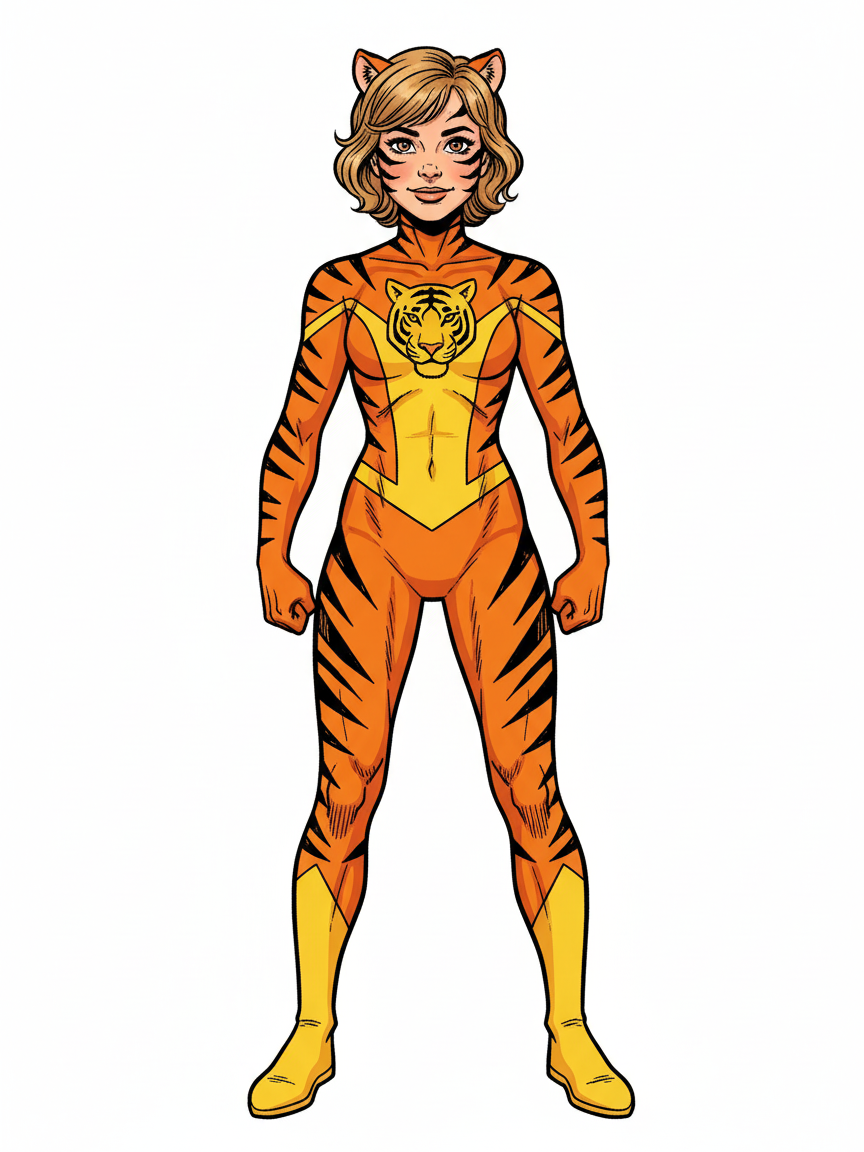 Julia the Tigress - Comic Book