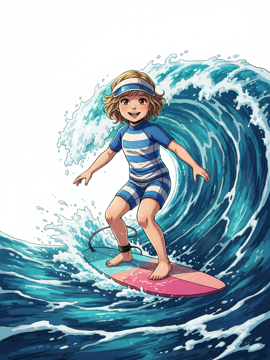 Julia the Wave Rider - Webtoon Anime