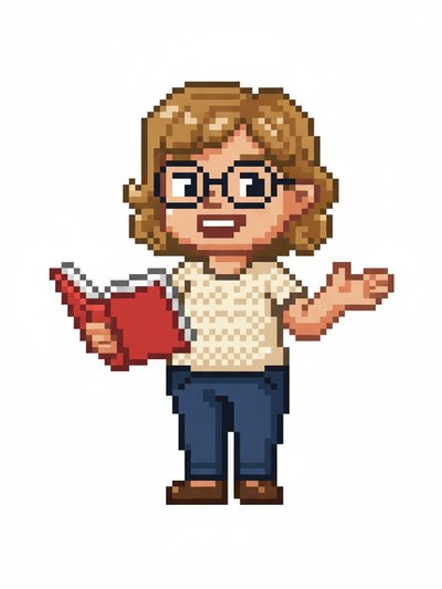 Julia's First Classroom Adventure 🏫 - Pixel Art