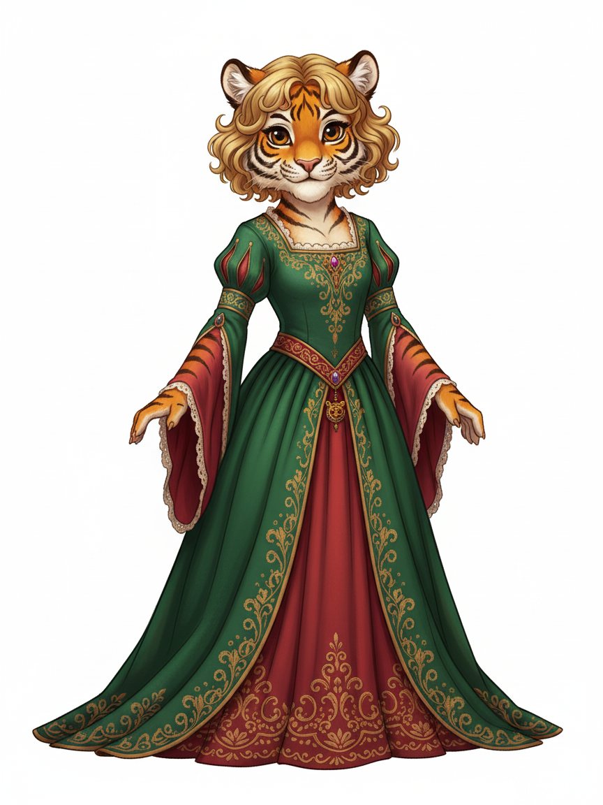 Julia the Tigress - Fairy Tale Classic