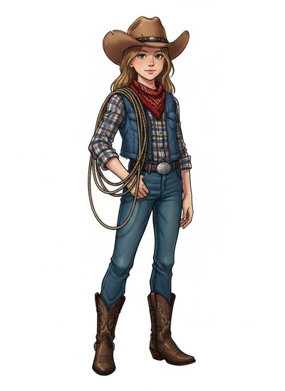Mary's Cowboy Adventure 🤠 - Webtoon Anime