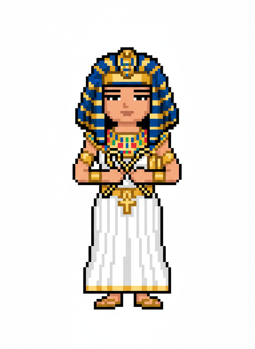 Cleopatra Mary - Pixel Art