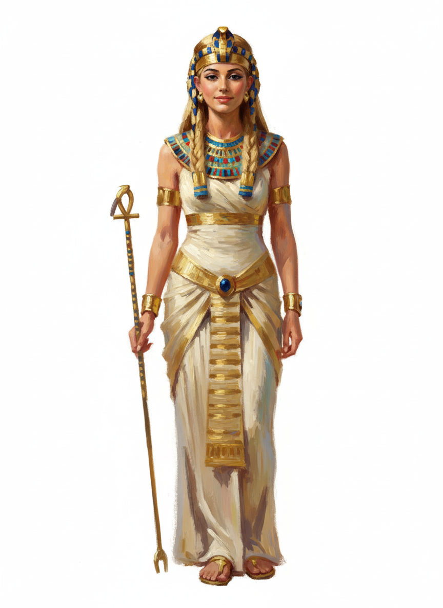 Cleopatra Mary - Impressionist Painting