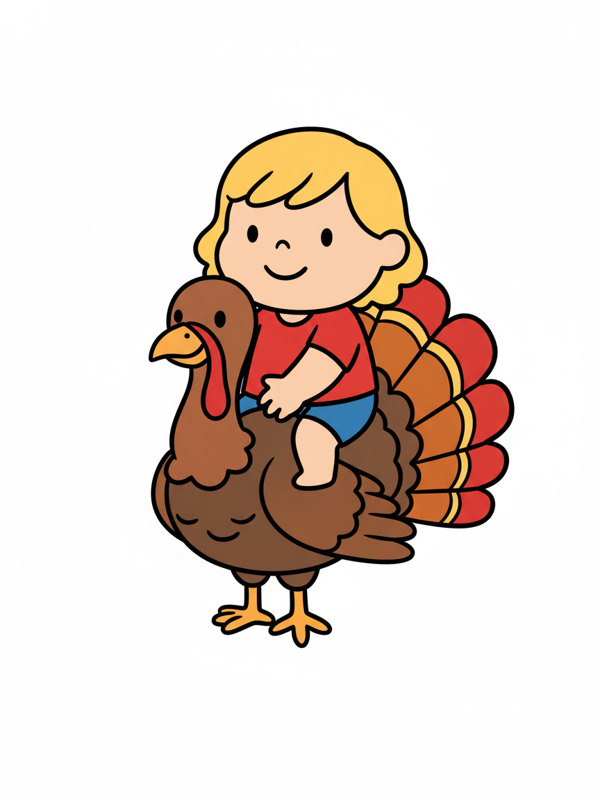 Turkey Julia - Preschool Simple