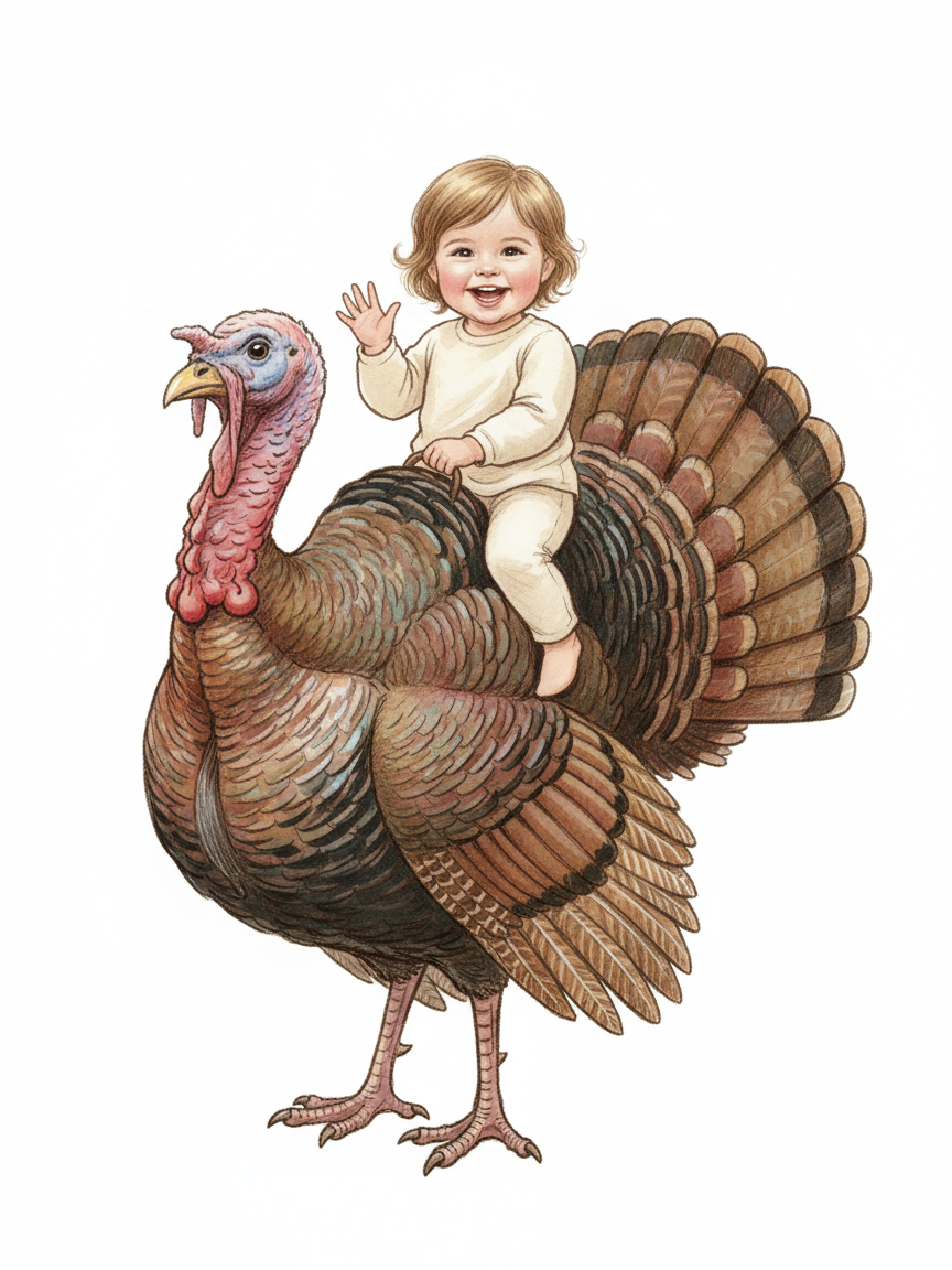 Turkey Julia - Gentle Pencil