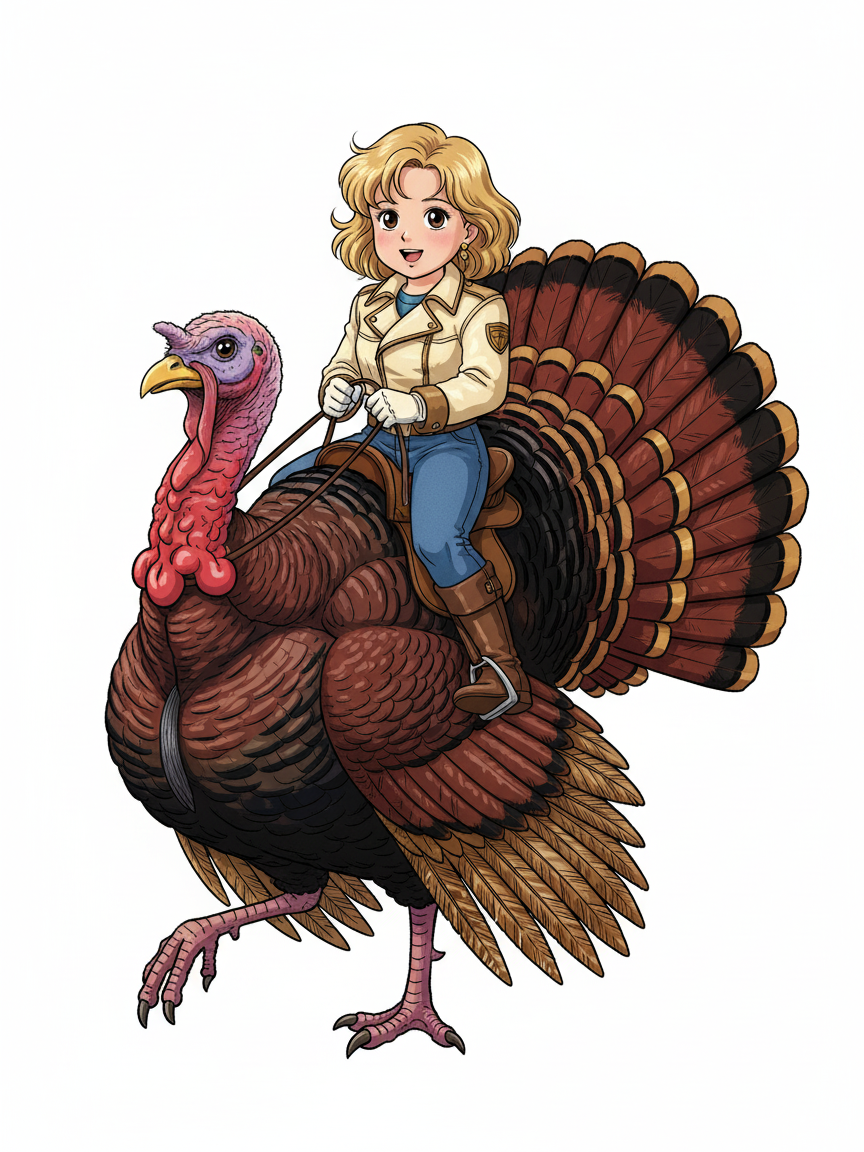 Turkey Julia - Classic Anime