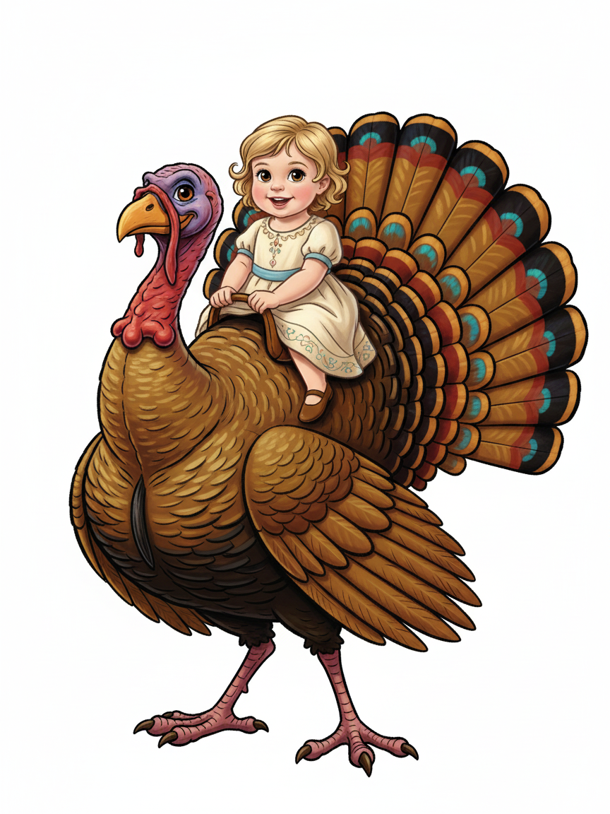 Turkey Julia - Golden Age Animation