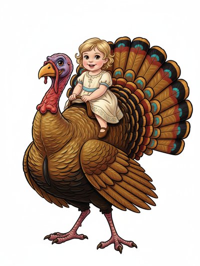 Julia's Turkey Adventure 🦃 - Golden Age Animation