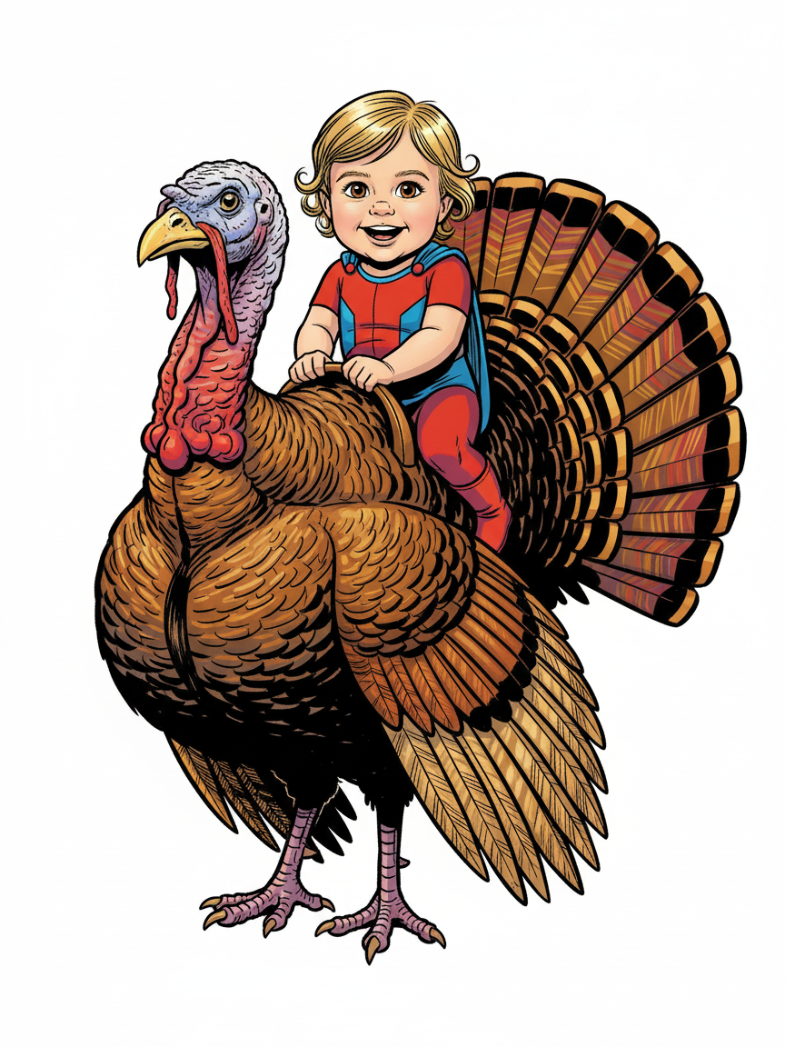 Turkey Julia - Comic Book