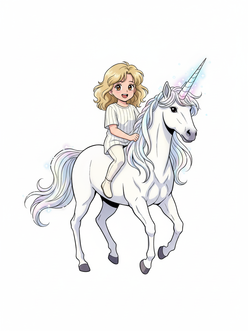 Unicorn Julia - Classic Anime