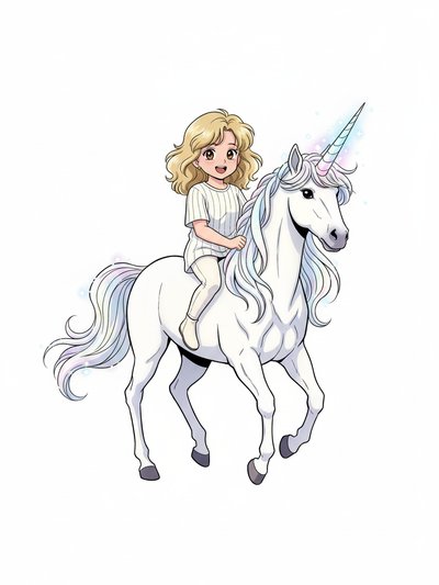 Julia's Unicorn Adventure 🌈 - Classic Anime