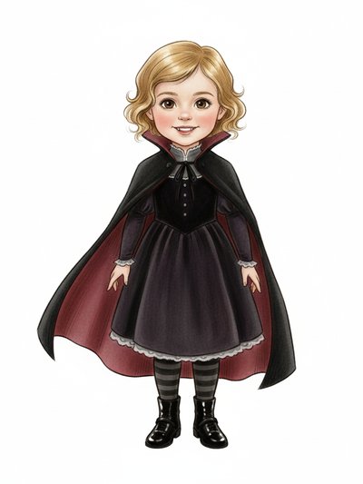 Our Little Vampire Julia 🧛‍♀️ - Gentle Pencil