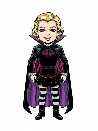 Our Little Vampire Julia 🧛‍♀️ - Comic Book