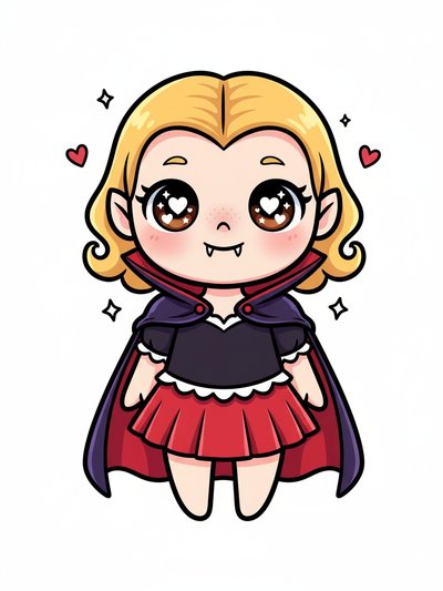 Our Little Vampire Julia 🧛‍♀️ - Kawaii Cute