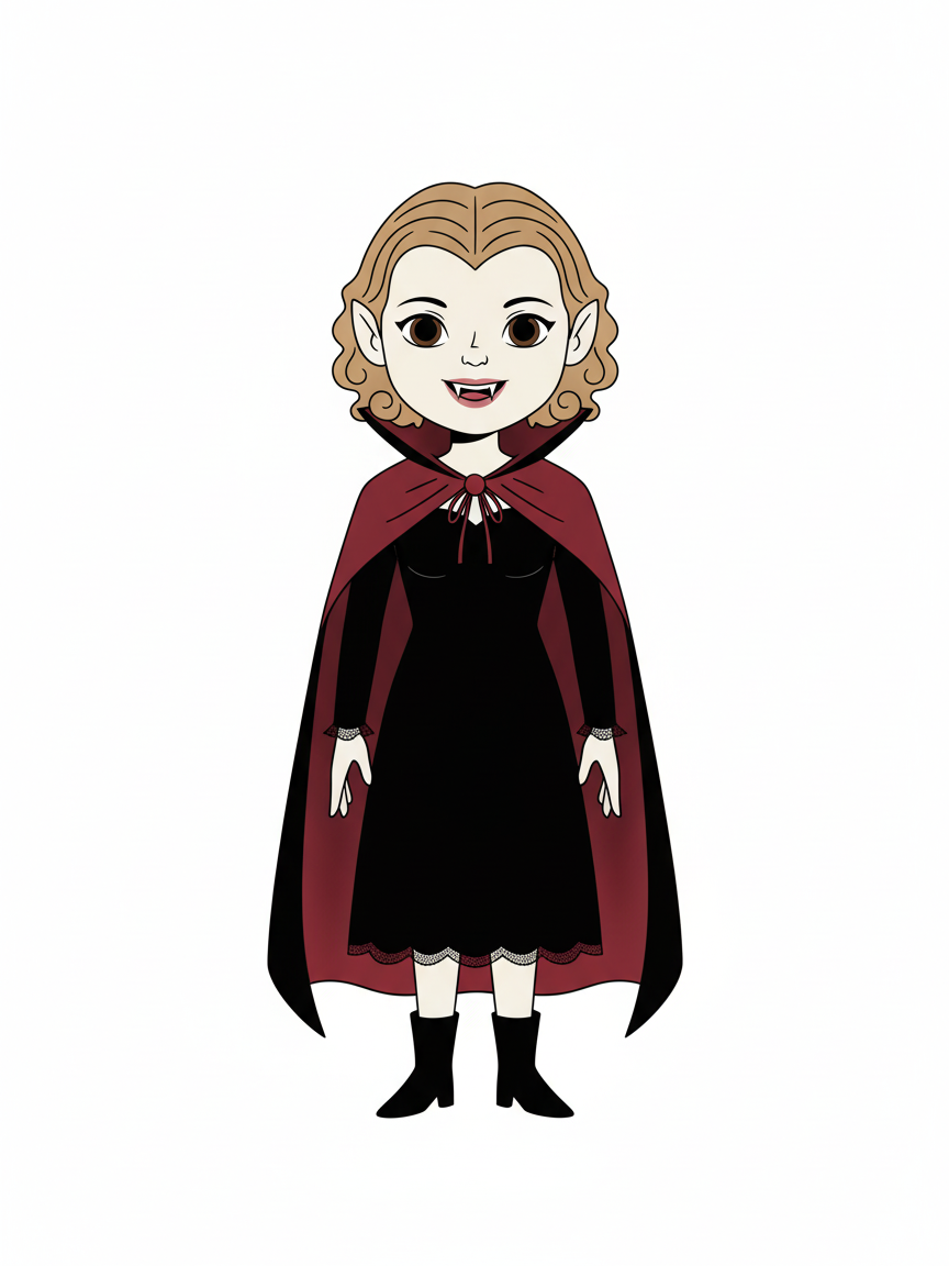 Vampire Julia - Minimalist