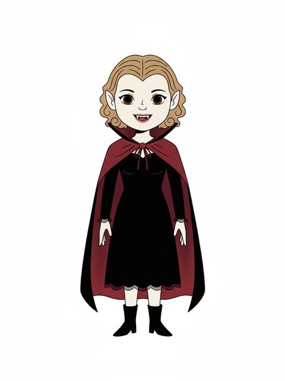 Our Little Vampire Julia 🧛‍♀️ - Minimalist