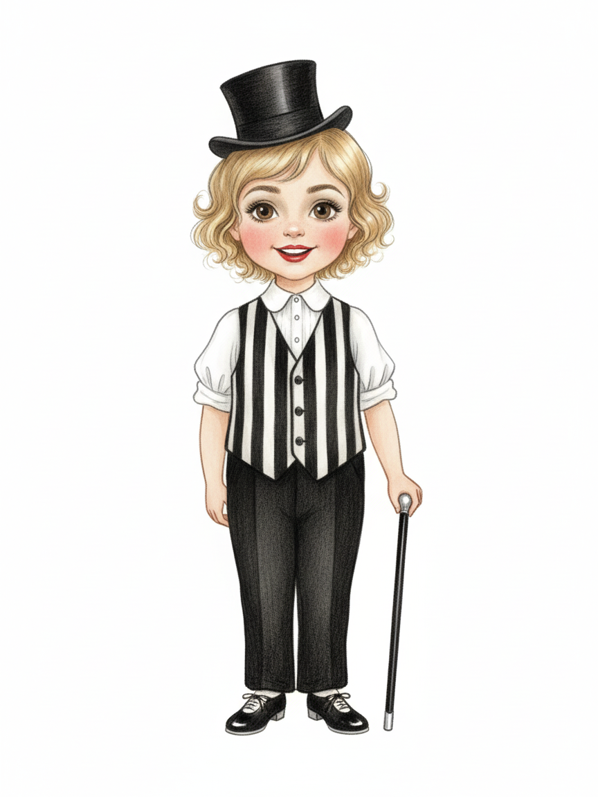 Vaudeville Julia - Gentle Pencil