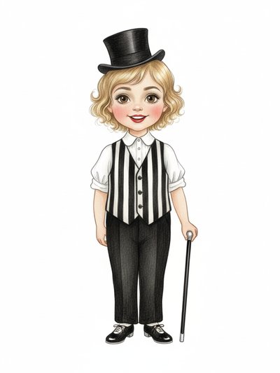 Julia's Vaudeville Adventure 🎩 - Gentle Pencil