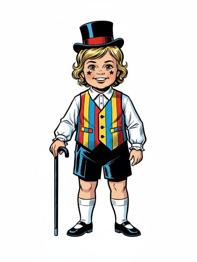 Julia's Vaudeville Adventure 🎩 - Comic Book