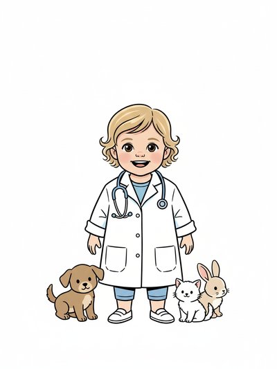 Our Little Vet Julia 🐾 - Minimalist