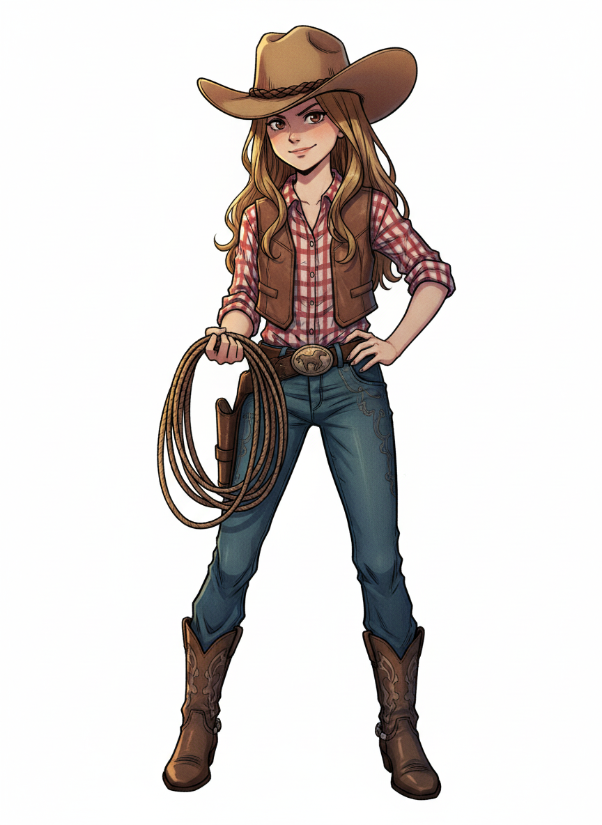 Mary the Bold Cowgirl - Webtoon Anime