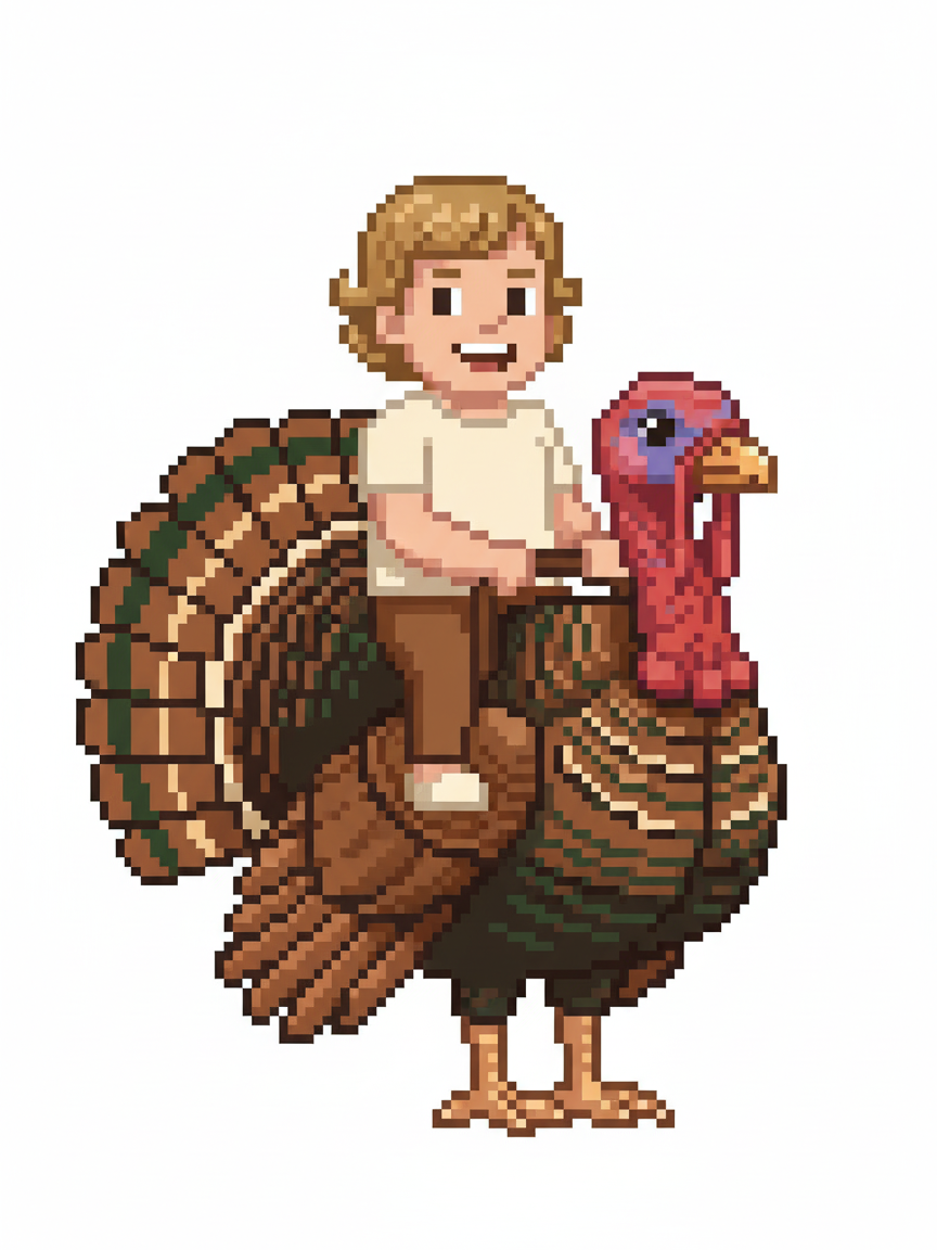 Turkey Julia - Pixel Art