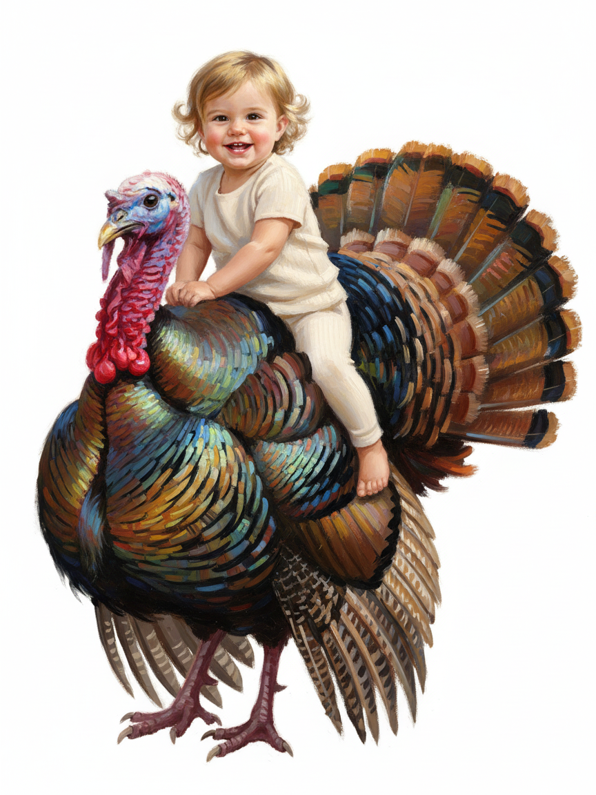 Turkey Julia - Impressionist Painting