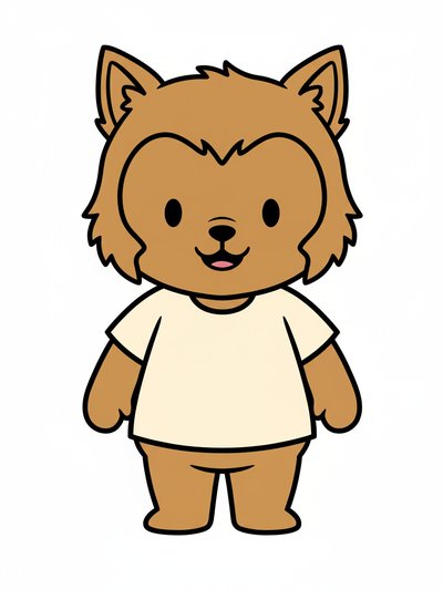 Our Little Werewolf Julia 🌕 - Preschool Simple