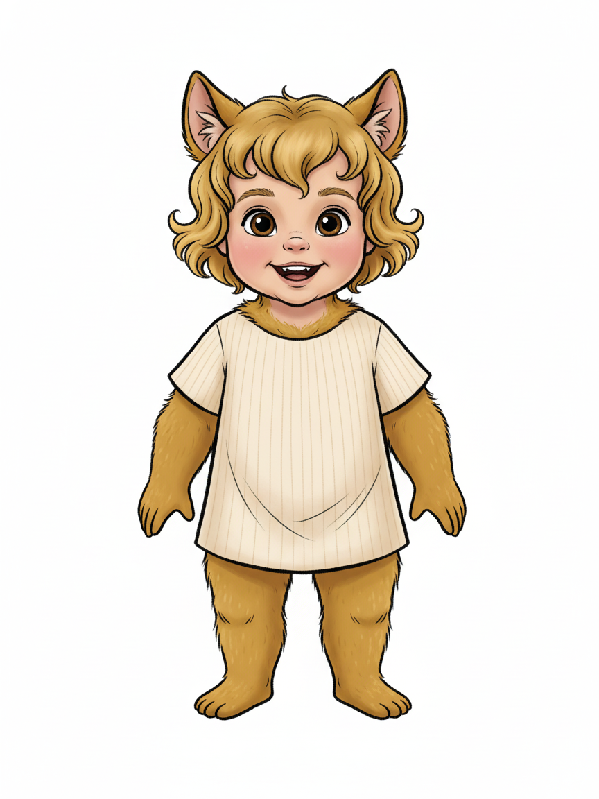 Julia the Playful Wolf - Golden Age Animation