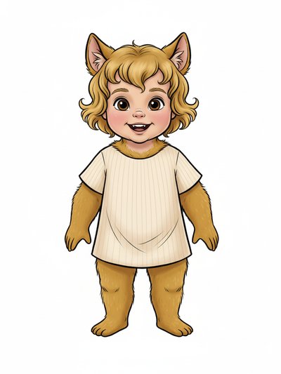 Our Little Werewolf Julia 🌕 - Golden Age Animation