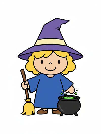 Our Little Witch Julia 🌟 - Preschool Simple