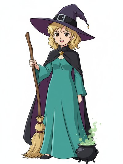 Our Little Witch Julia 🌟 - Classic Anime