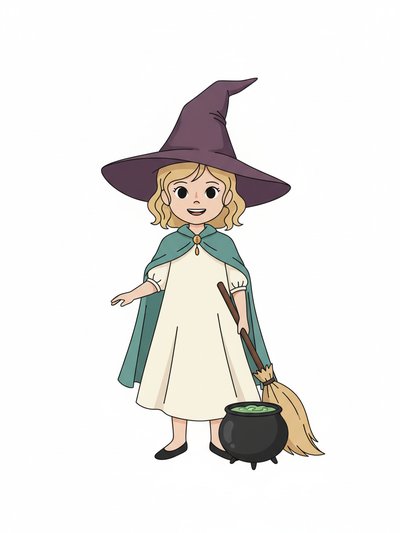 Our Little Witch Julia 🌟 - Minimalist