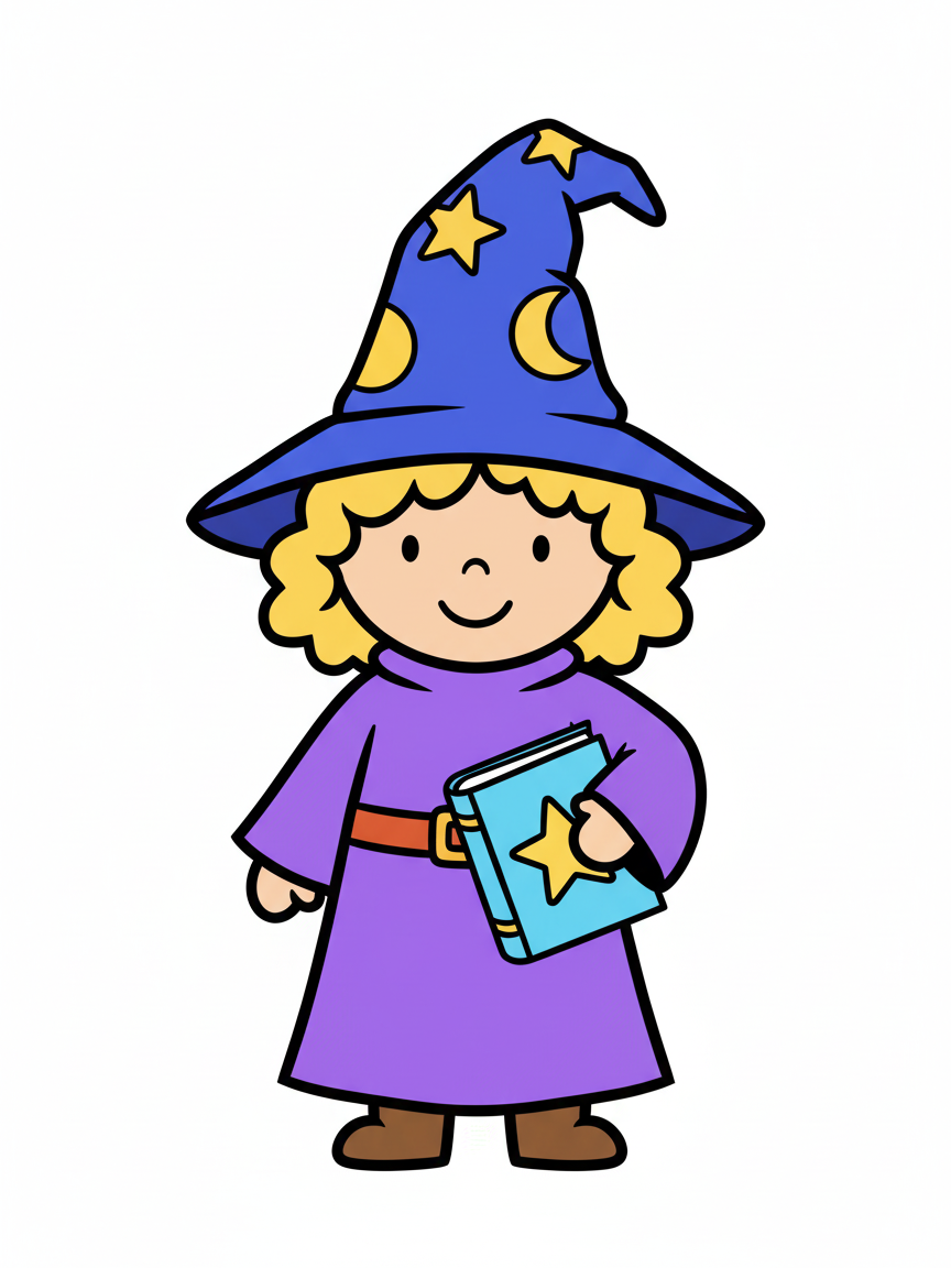 Julia the Enchantress - Preschool Simple