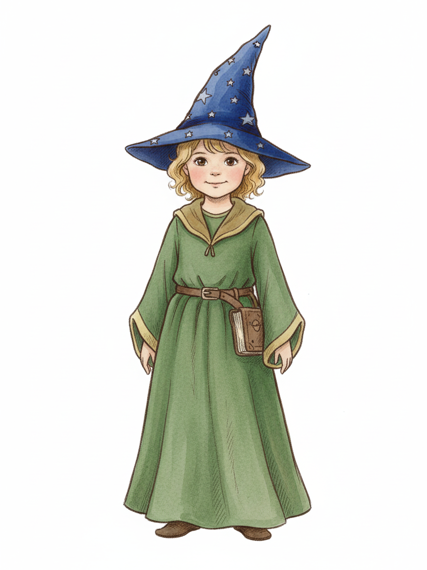 Julia the Enchantress - Gentle Pencil