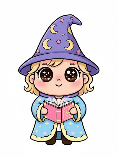 Julia's Wizardly Wonders ✨ - Kawaii Cute