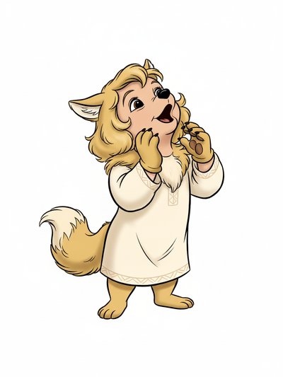 Our Julia's Little Wolf Adventure - Golden Age Animation