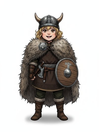 Julia's Viking Adventure 🛡️ - Webtoon Anime