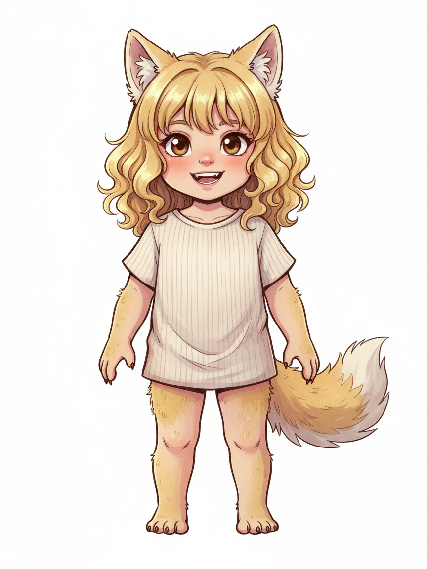 Julia the Playful Wolf - Webtoon Anime