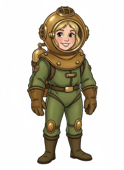 Mary's Dive into Adventure 🌊 - Golden Age Animation