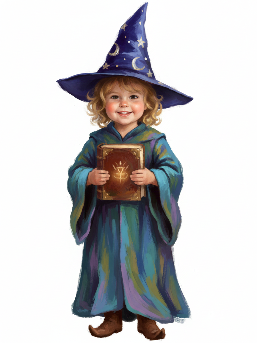 Julia the Enchantress - Impressionist Painting