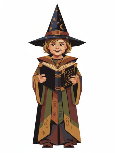 Julia's Wizardly Wonders ✨ - Cubist Painting