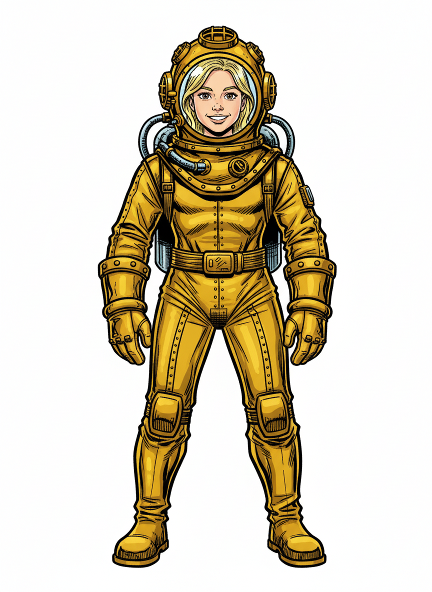 Mary the Ocean Explorer - Comic Book