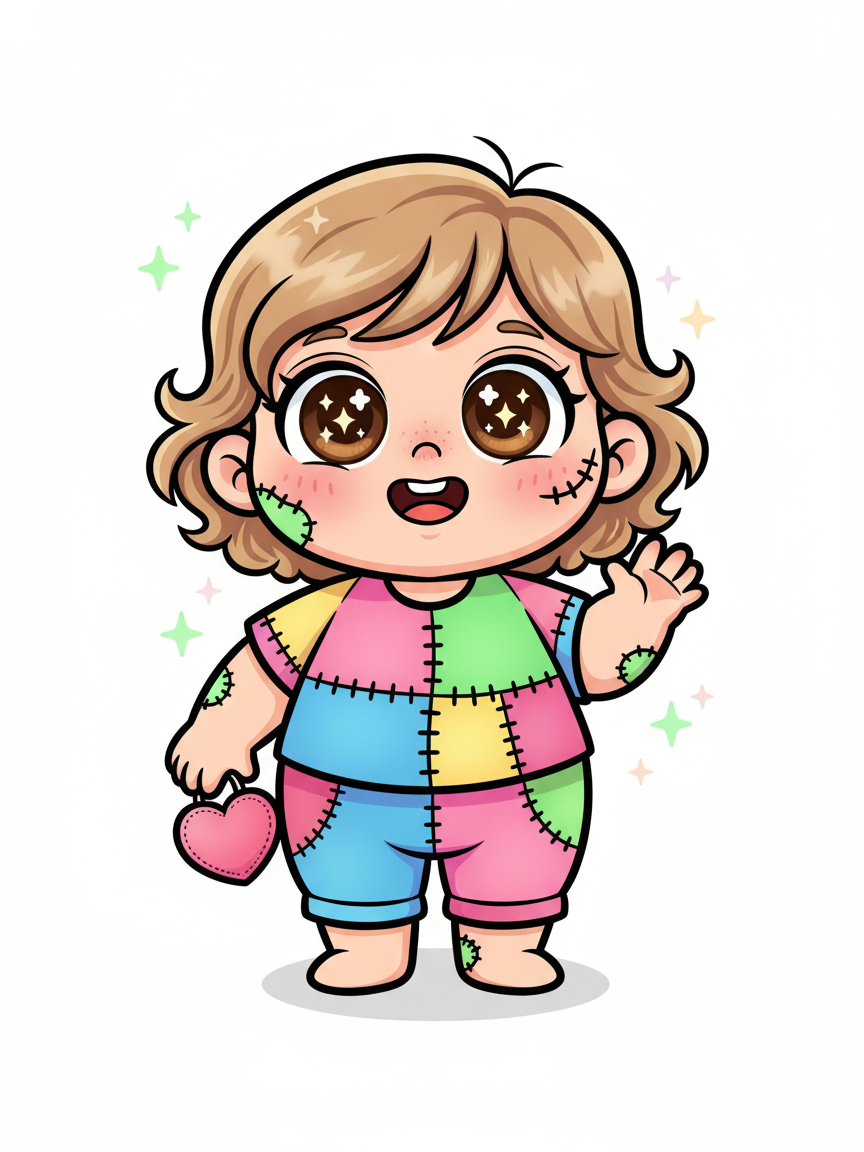 Julia the Zombaby - Kawaii Cute