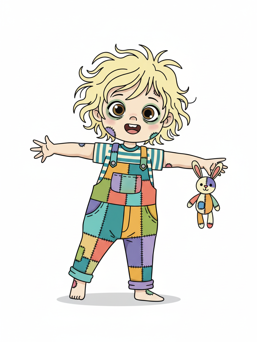 Julia the Zombaby - Minimalist