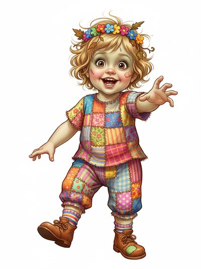 Our Little Zombie Julia 💚 - Fairy Tale Classic