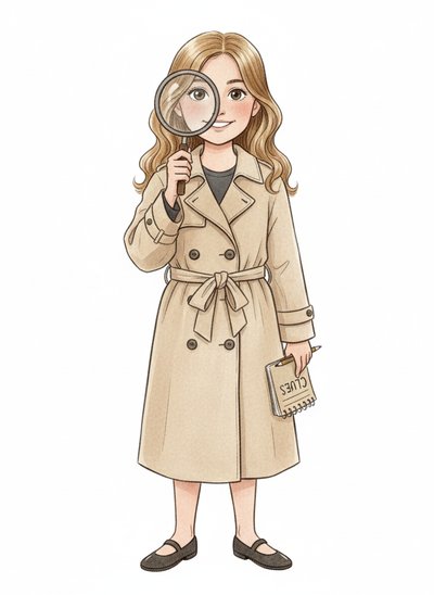 Mary's Detective Adventures 🕵️‍♀️ - Gentle Pencil