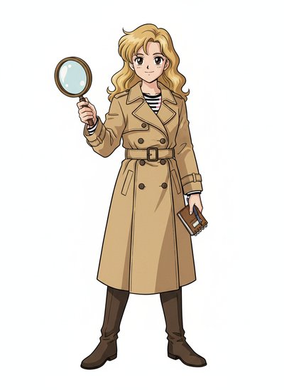 Mary's Detective Adventures 🕵️‍♀️ - Classic Anime