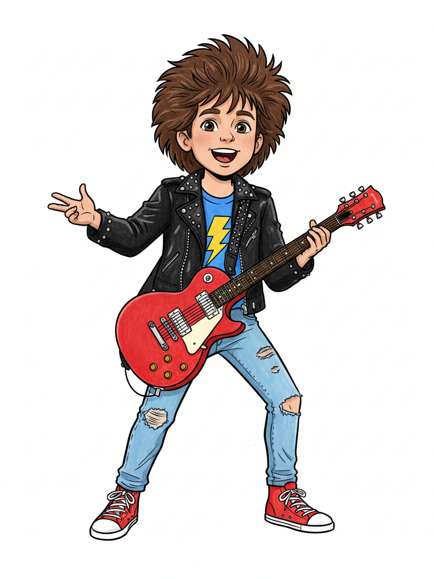 Rockstar Georges - Classic Coloring Book