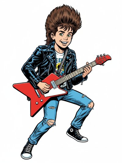 My Boy's Rockstar Dreams 🎸 - Comic Book